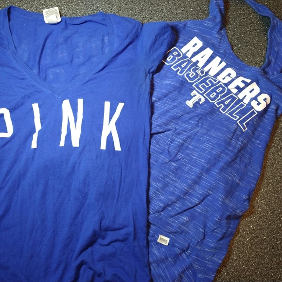 Pink Texas Ranger tees - Picture 1 of 4